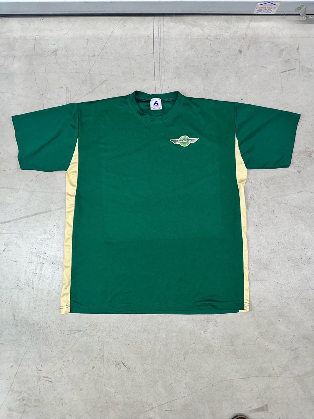 Y2K Forest City Thunderbirds Football Shirt Made in Canada L